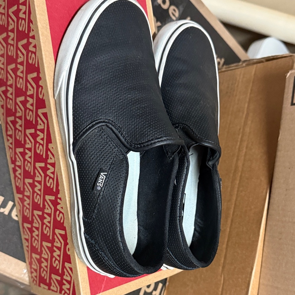 Vans Classic Black Slip-On Shoes